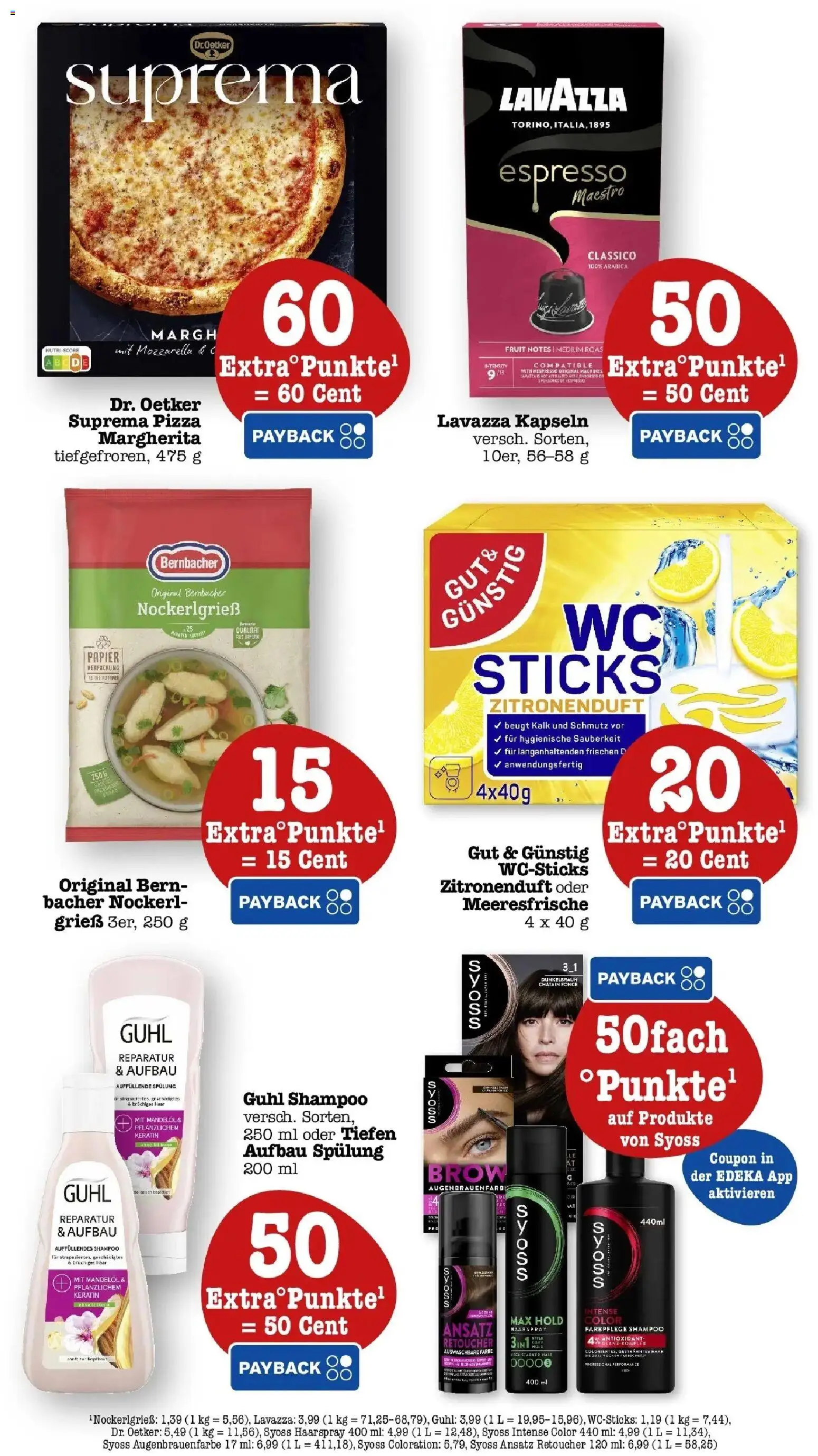 Edeka prospekt Wörth Am Rhein	 – gültig ab 05.04.2026 | Seite: 67 | Produkte: Mozzarella, Spülung, Haarspray, Pizza