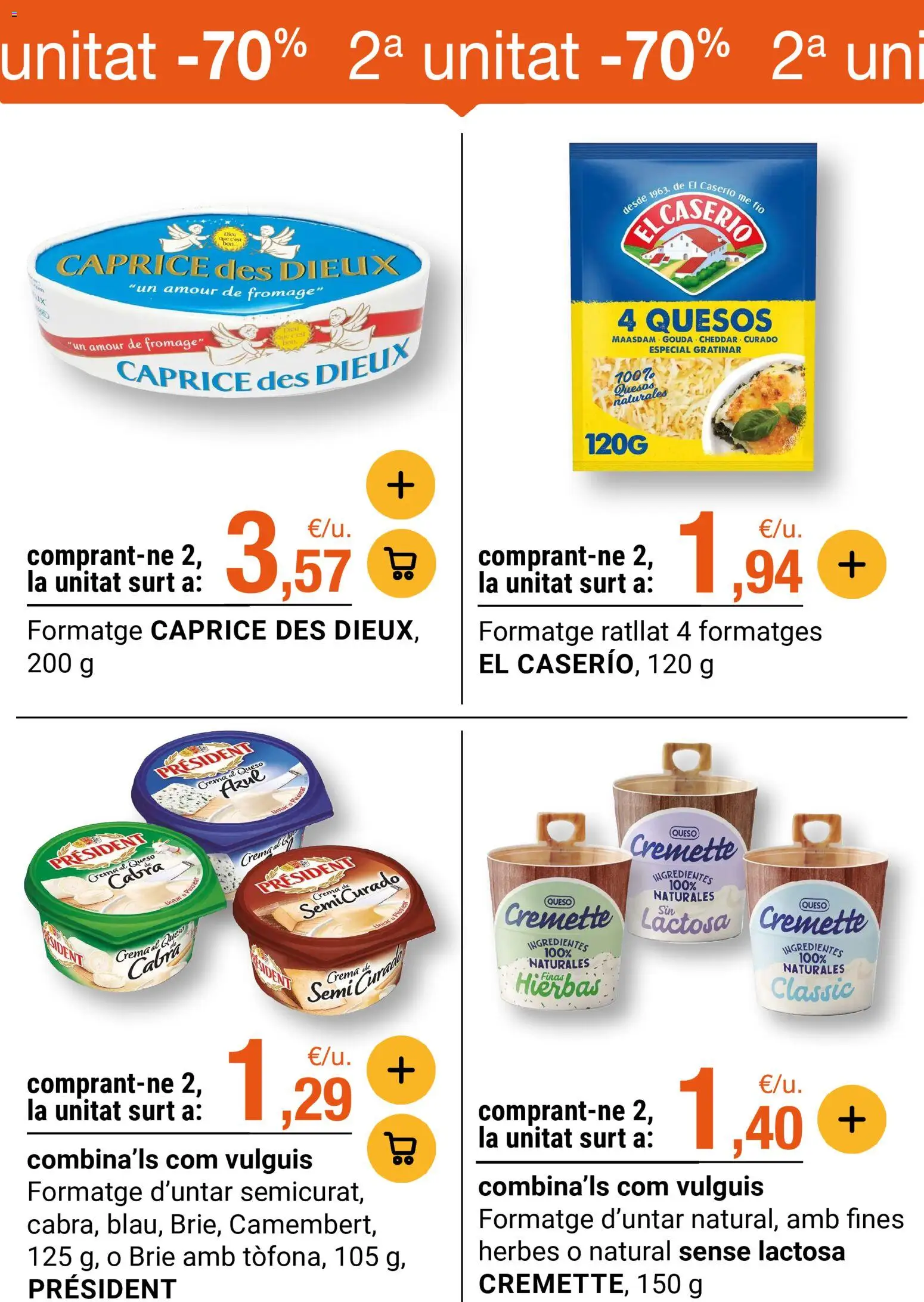 Bonpreu folleto │ válido desde el 17.02.2026 | Página: 12 | Productos: Κρεμάστρα, Queso, Crema