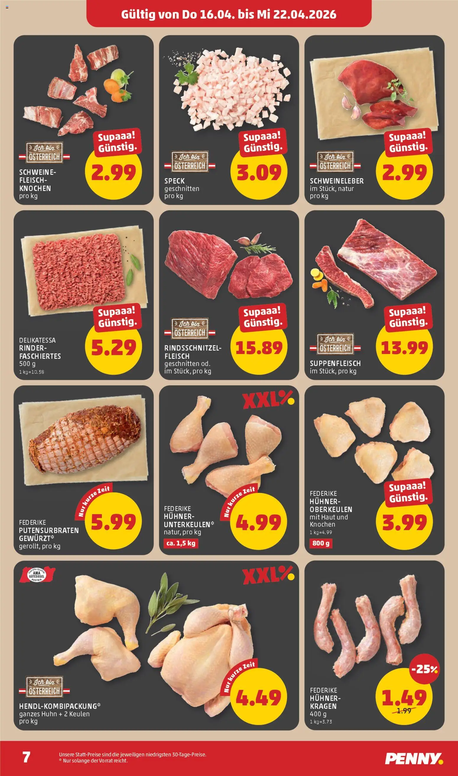 Penny Markt - Flugblatt gültig ab 16.04.2026 | Seite: 7