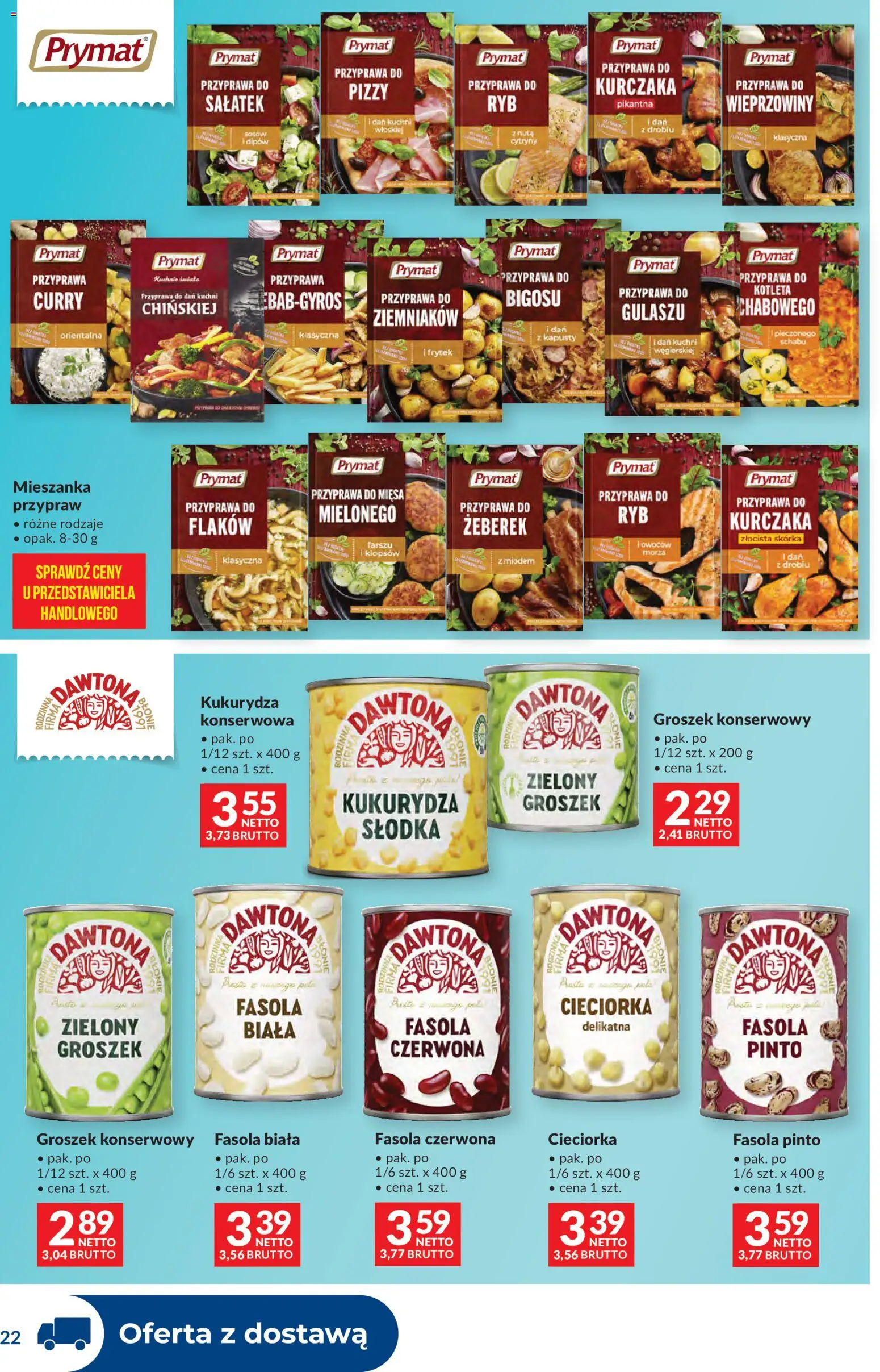 Makro Gazetka - Dystrybucja do sklepów od 20.01.2026 | Strona: 22 | Produkty: Groszek, Fasola biała, Cytryny, Groszek konserwowy