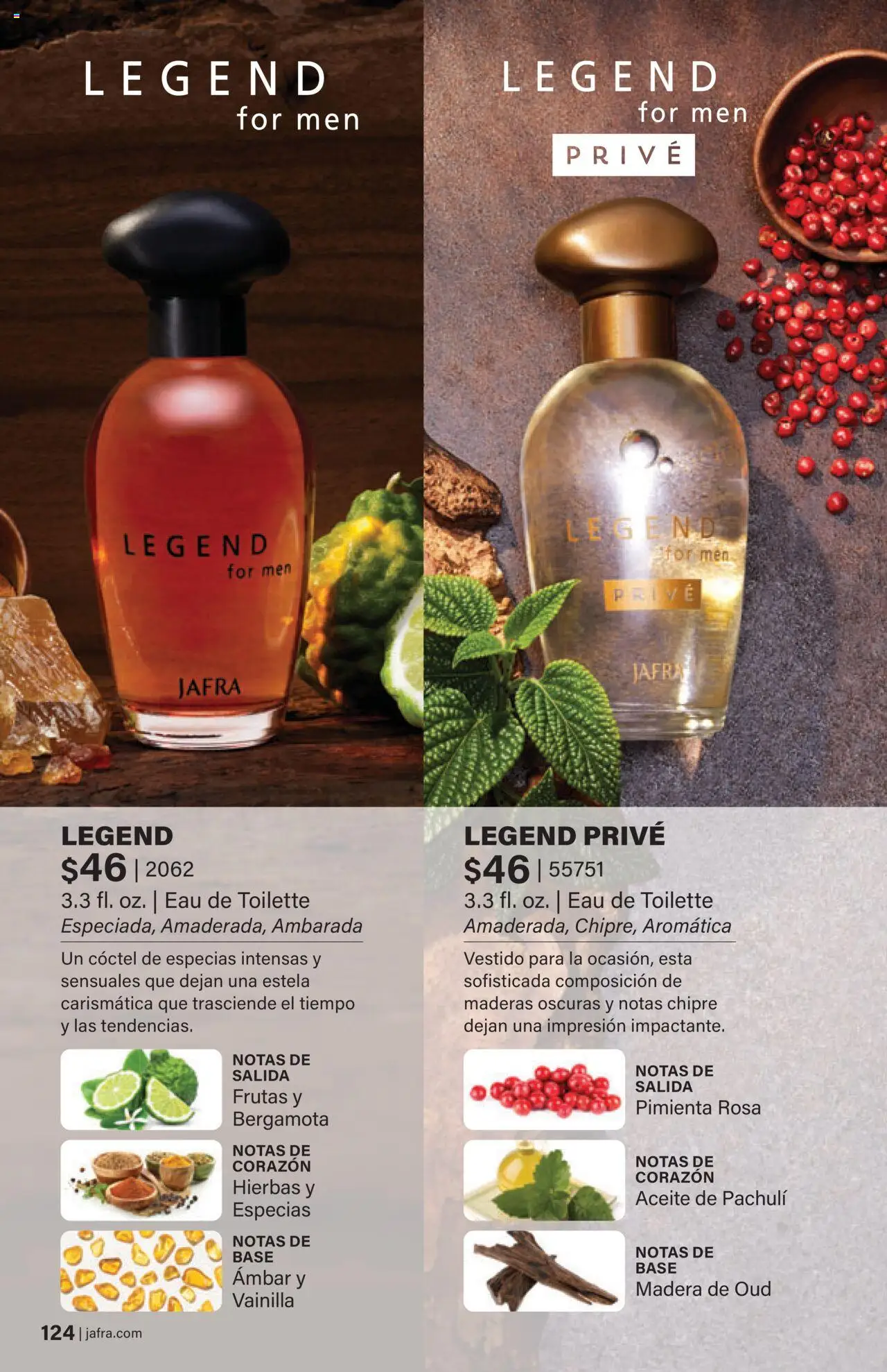 JAFRA folleto │ válido desde el 01.08.2025 | Página: 124 | Productos: Eau de toilette, Aceite
