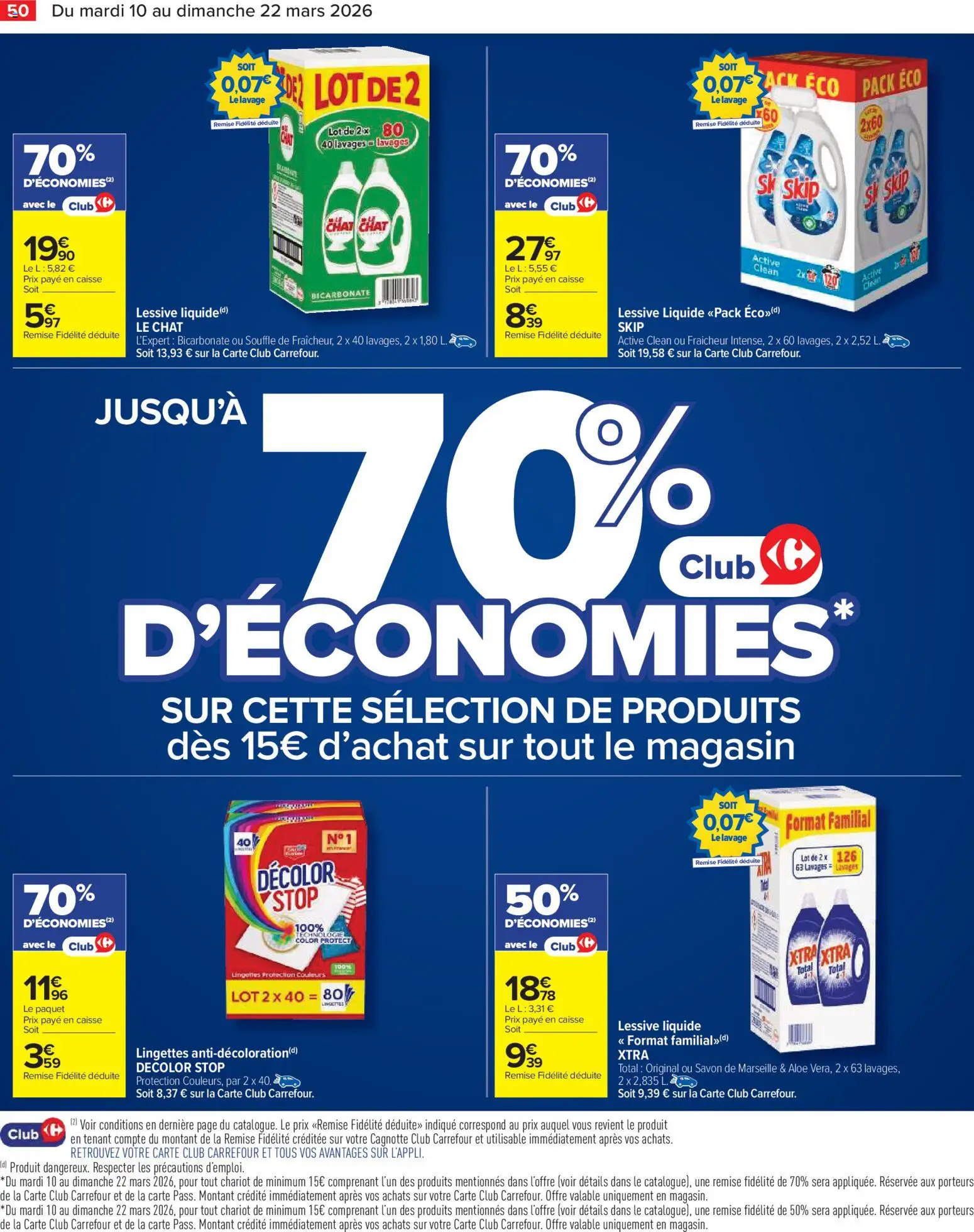 {H1} | Page: 52 | Produits: Savon de marseille, Savon, Lessive Liquide, Lessive