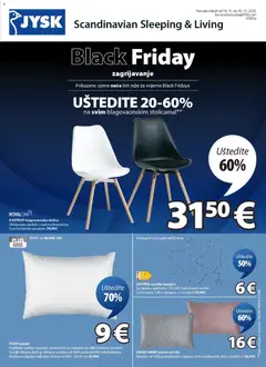 Black Friday JYSK - Pregled kataloga iz trgovine JYSK, vrijedi od 19.11.2025