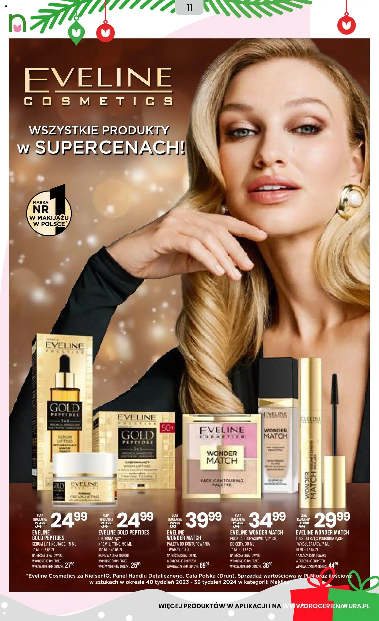 Drogerie Natura Gazetka od 10.12.2025 | Strona: 11 | Produkty: Makijaż, Tusz do rzęs