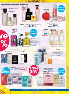 Clicks specials catalogue – valid from 23.09.2025 | Page: 35