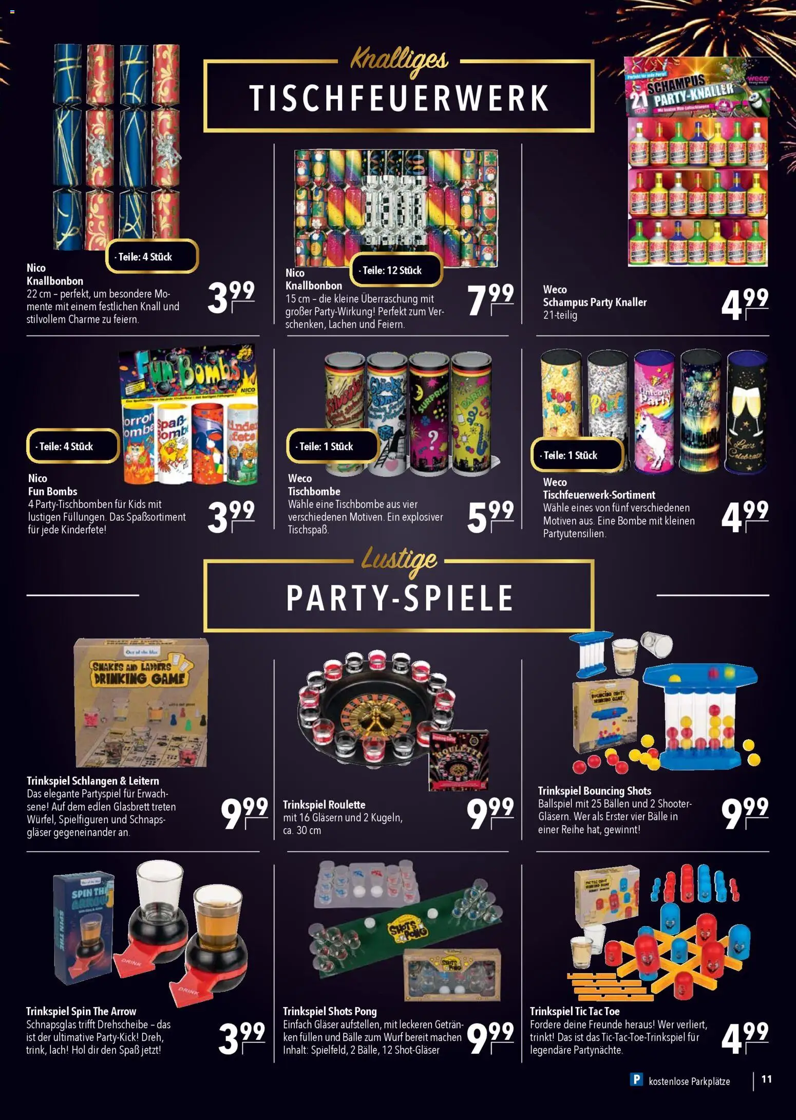 CITTI Markt  Silvester Feuerwerk – gültig ab 27.12.2025 | Seite: 11 | Produkte: Schnaps