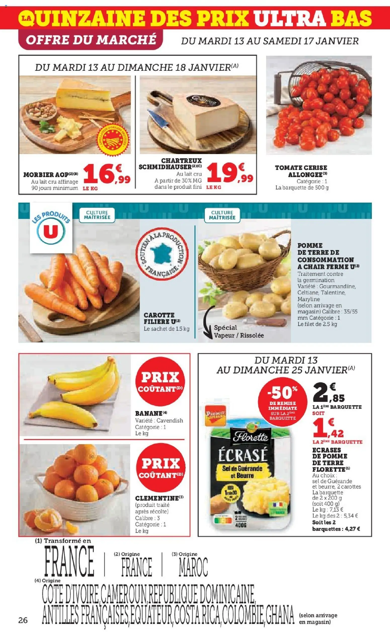 {H1} | Page: 26 | Produits: Pomme de terre, Sel, Lait, Carotte