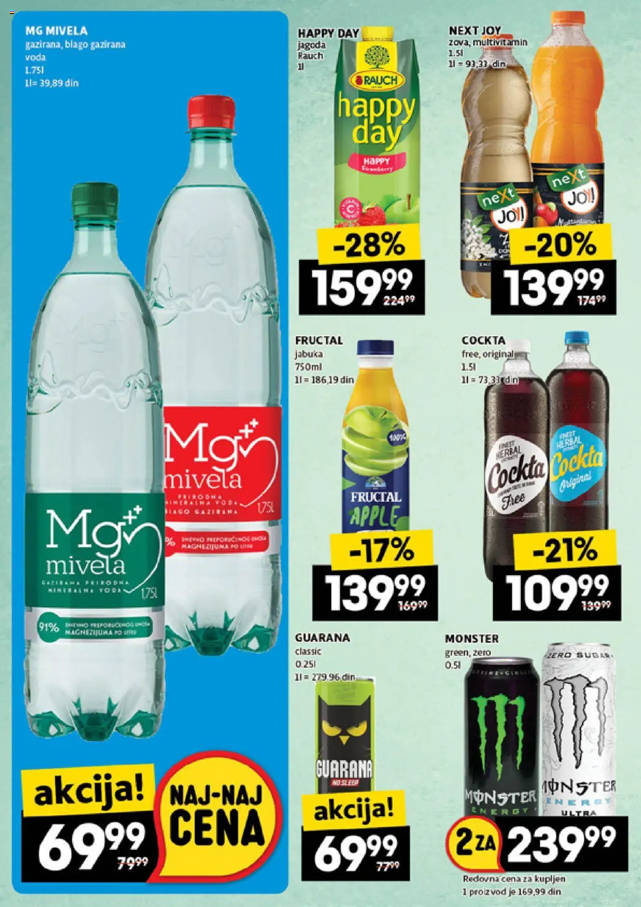 Idea katalog - važi od 21.08.2025 | Strana: 38 | Proizvode: Jagoda, Voda, Guarana