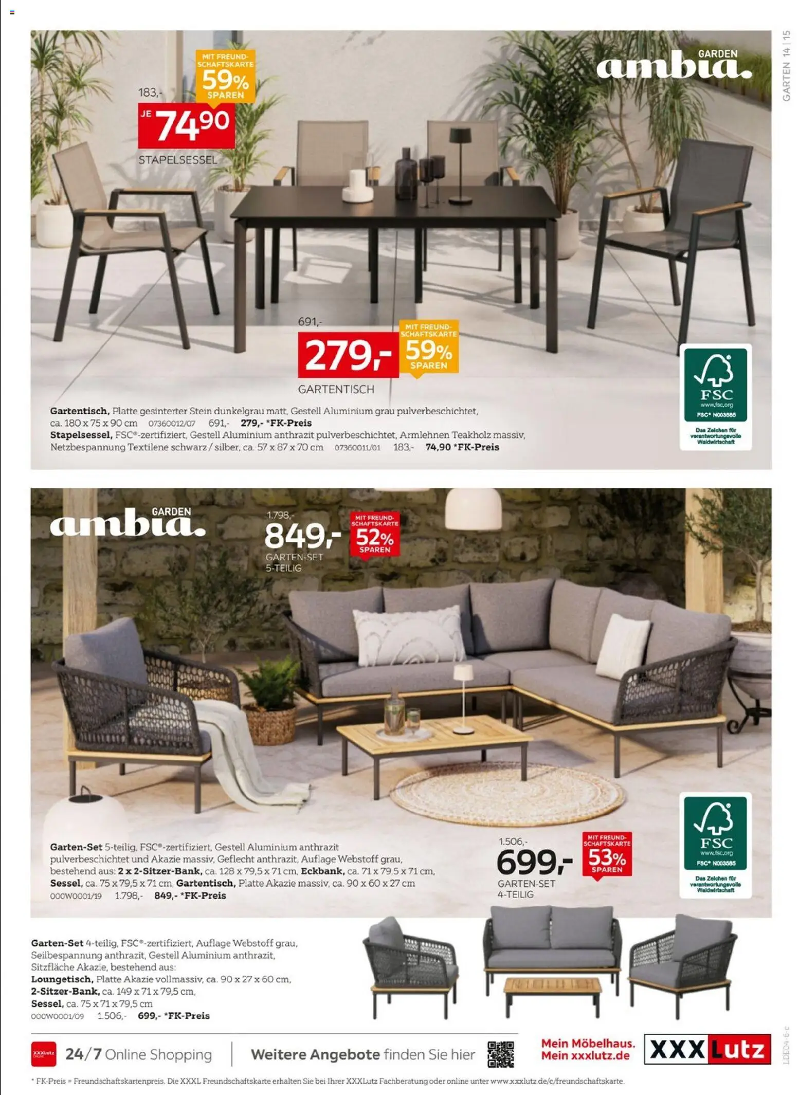 XXXLutz Nr. 1 beim Preis – gültig ab 04.04.2026 | Seite: 15