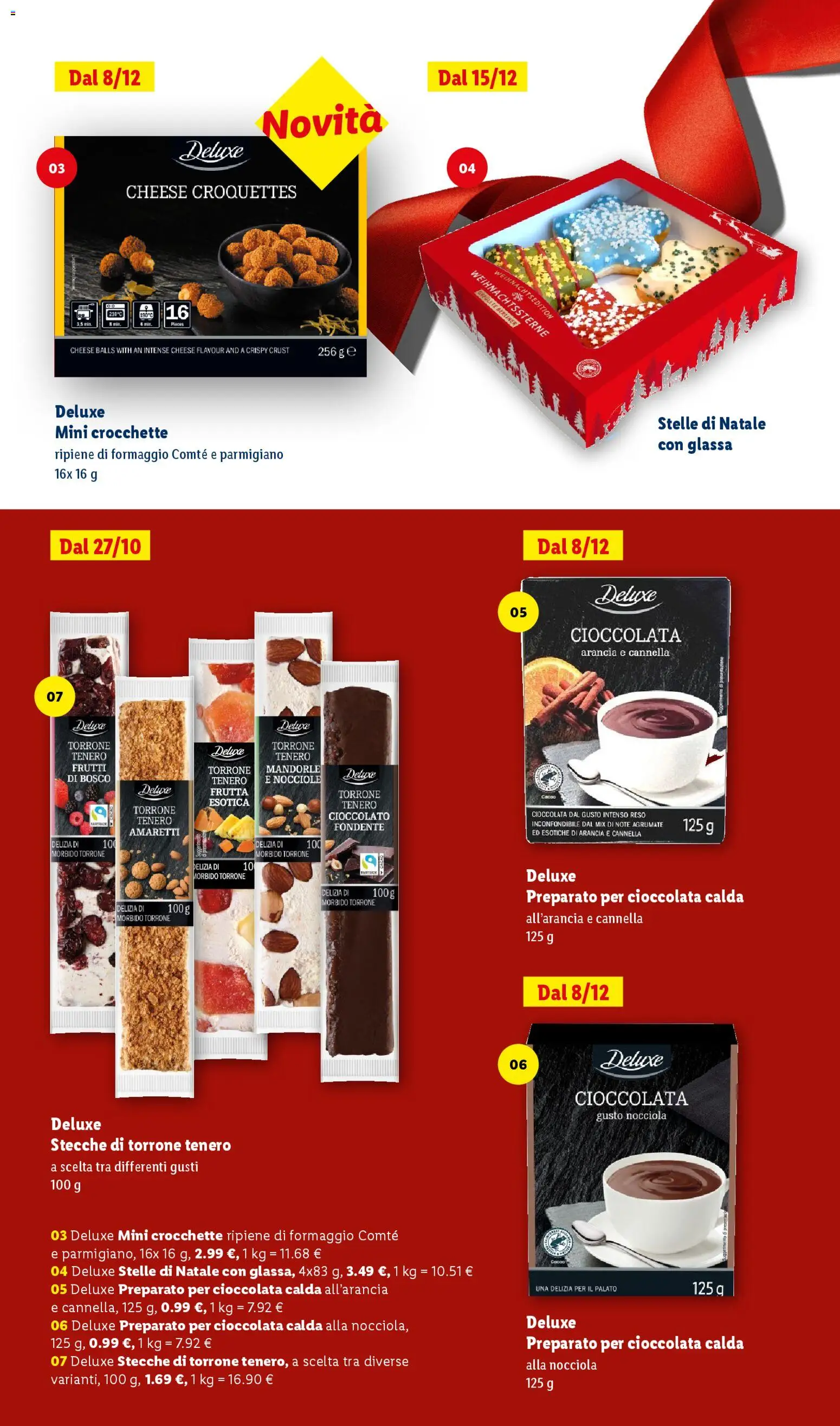 Volantino Lidl del 24.10.2025 | Pagina: 37 | Prodotti: Frutta, Formaggio, Arancia, Cacao