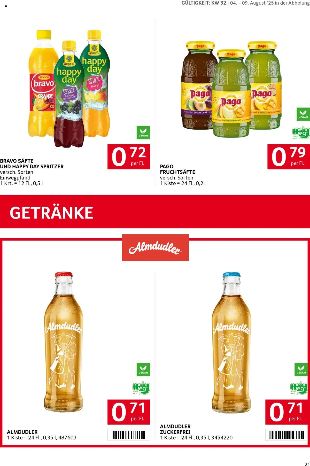 Transgourmet Flugblatt gültig ab 03.08.2025 | Seite: 19 | Produkte: Mango