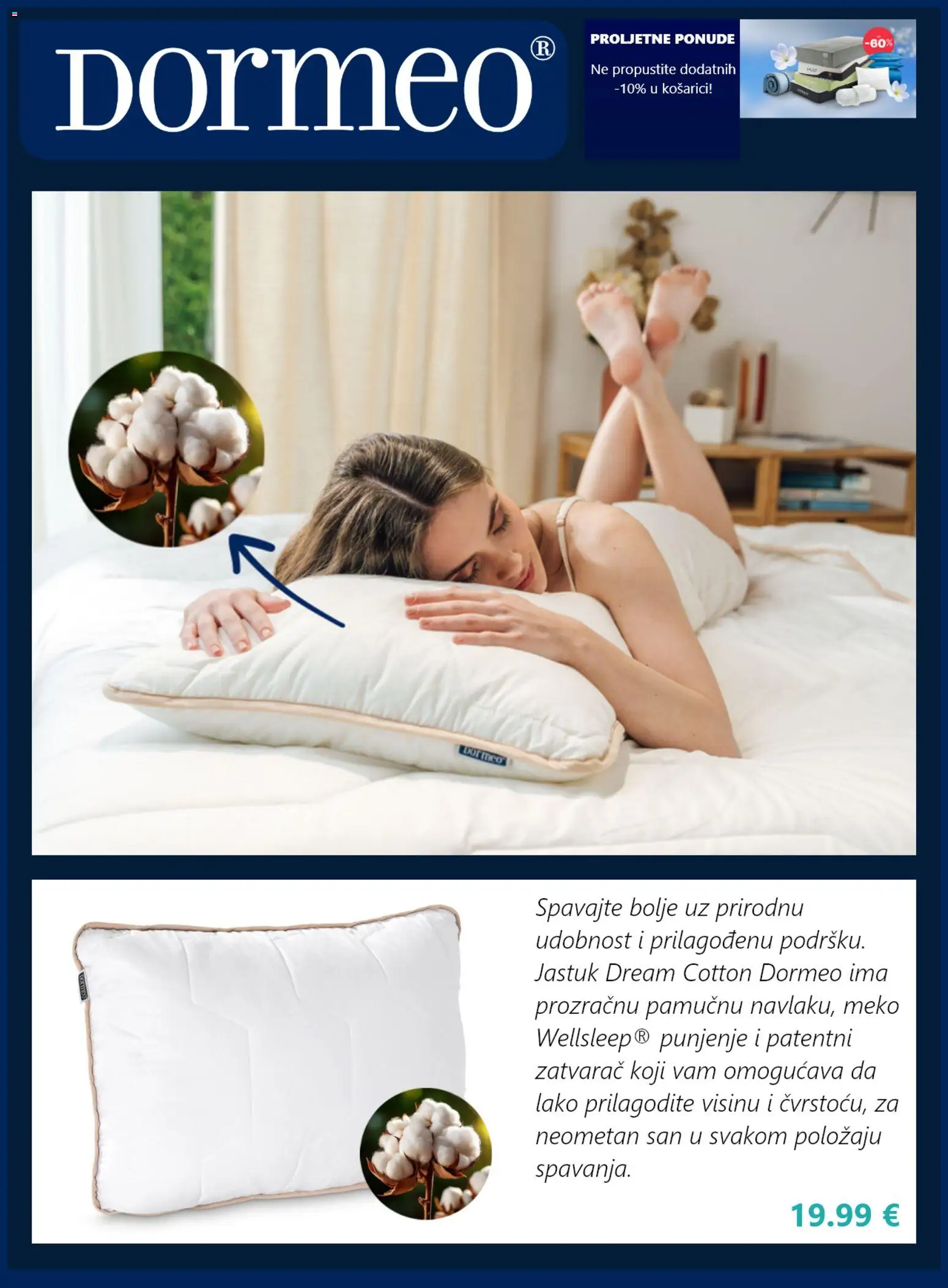 Dormeo Home katalog | vrijedi od 24.04.2026 | Stranica: 2 | Proizvodi: Jastuk