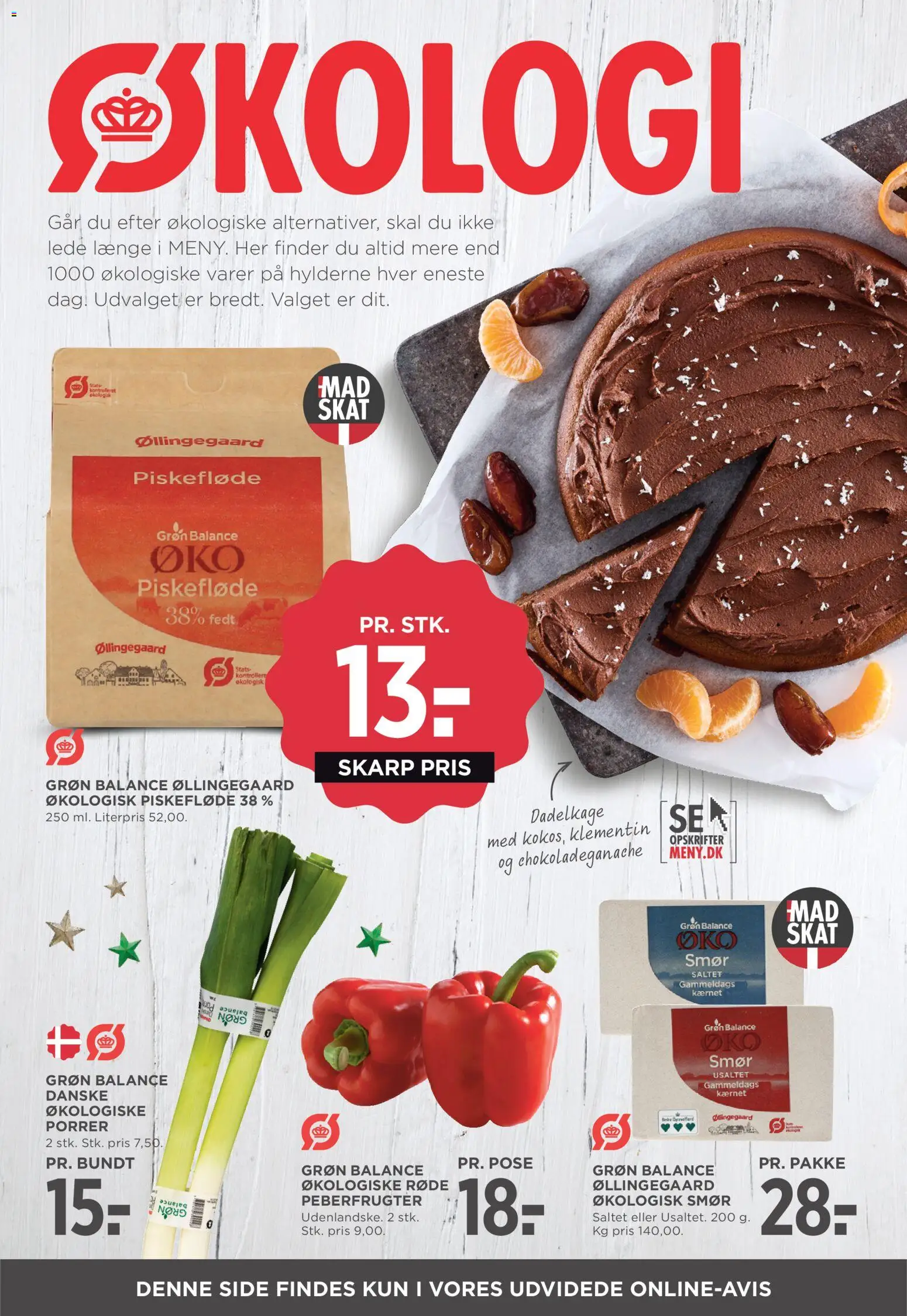 Meny tilbudsavis – gyldig fra 21.11.2025 | Side: 24 | Produkter: Smør, Porrer, Peberfrugter