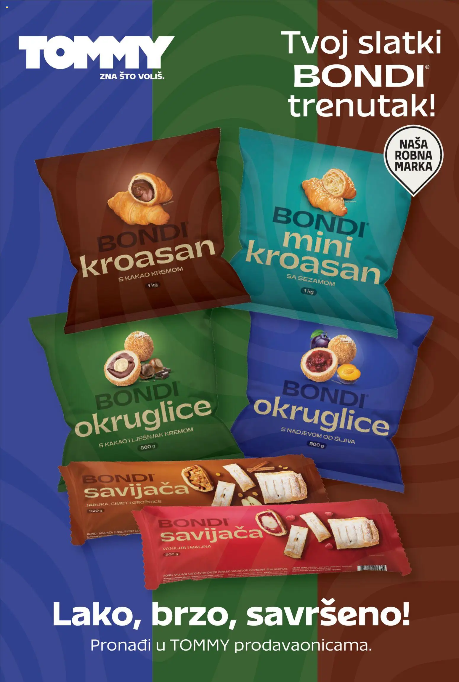 Tommy katalog | vrijedi od 27.04.2026 | Stranica: 9 | Proizvodi: Okruglice, Šljiva, Lješnjak, Kakao