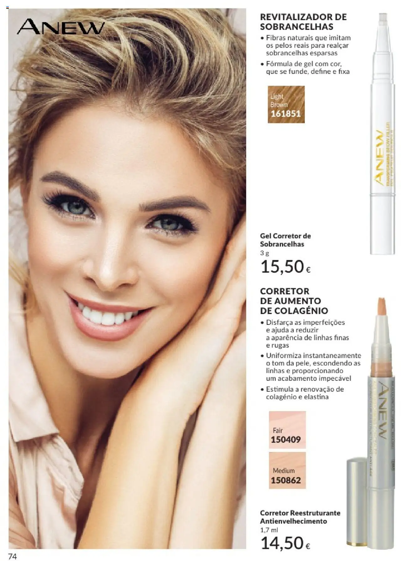 Catálogo Avon Campanha 8 │ válido de 01.08.2025 | Página: 74 | Produtos: Corretor