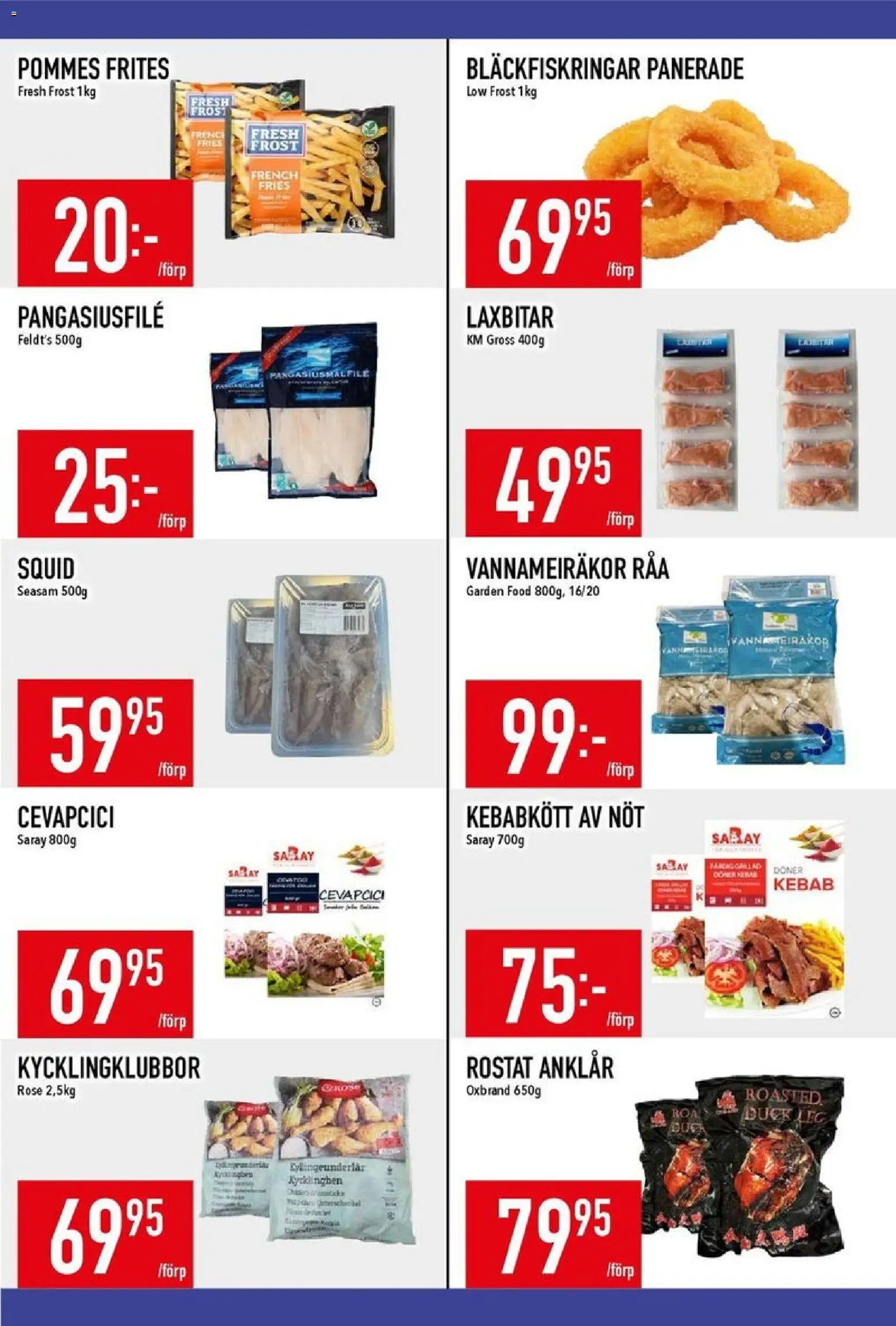 Matdax reklamblad aktuell från 10.11.2025 | Sida: 8 | Produkter: Pommes frites