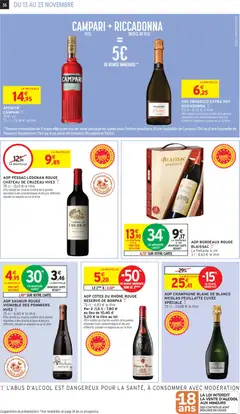 Intermarché - Prévisualisation de AOP CHAMPAGNE BLANC DE BLANCS NICOLAS FEUILLATTE CUVÉE SPÉCIALE I, 75 cl - 33,88 € le litre valide à partir de 13.11.2025 | Page: 36