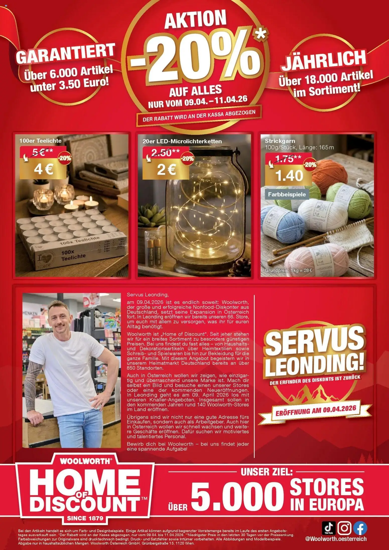 Woolworth - Woolworth: Servus Leonding! gültig ab 04.04.2026 | Seite: 8 | Produkte: Bekleidung