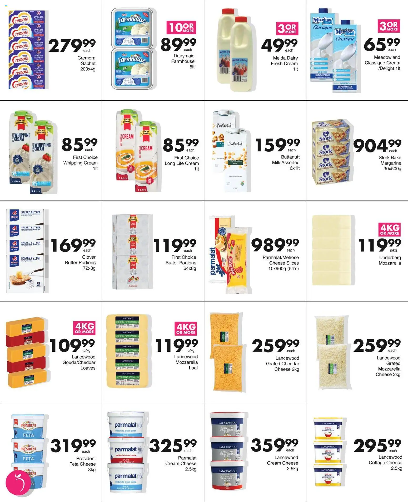 New Save catalogue – valid from 09.02.2026 | Page: 2 | Products: Milk, Butter, Coffee, Margarine