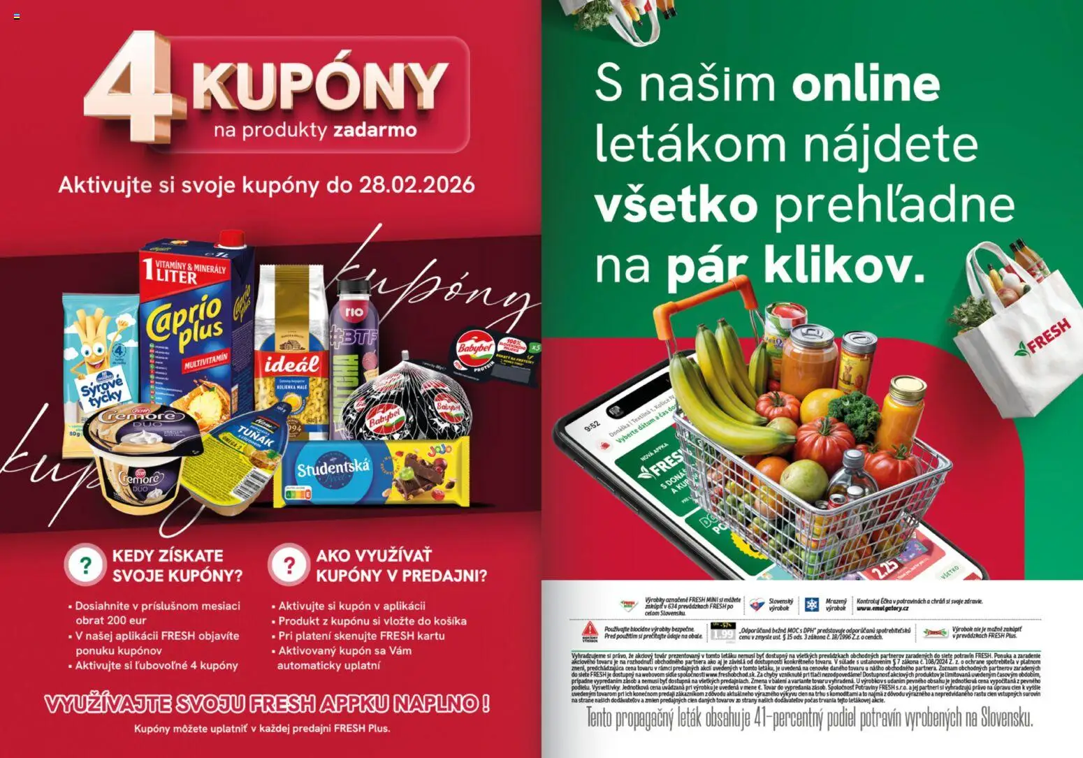 Nové Fresh akcie – leták je platný od 26.02.2026 | Strana: 23