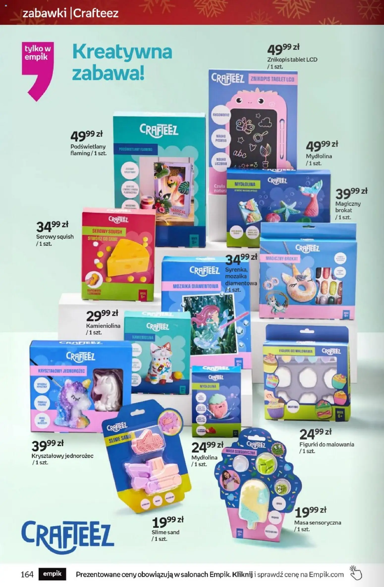 Empik Black Friday od 26.11.2025 | Strona: 164 | Produkty: Tablet, Jednorożec, Figurki