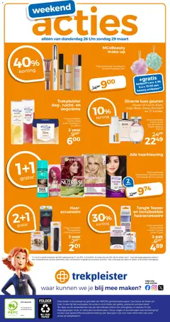 Trekpleister folder - Voorbeeld van een folder van Trekpleister, geldig van 23.03.2026 | Pagina: 16 | Producten: Kan, Geuren, Papier, Eau de toilette