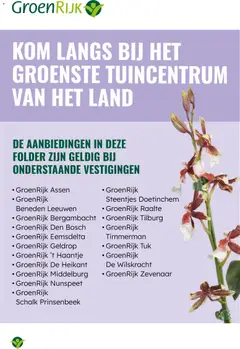GroenRijk - Folder - Voorbeeld van een folder van GroenRijk, geldig van 22.10.2025 | Pagina: 2