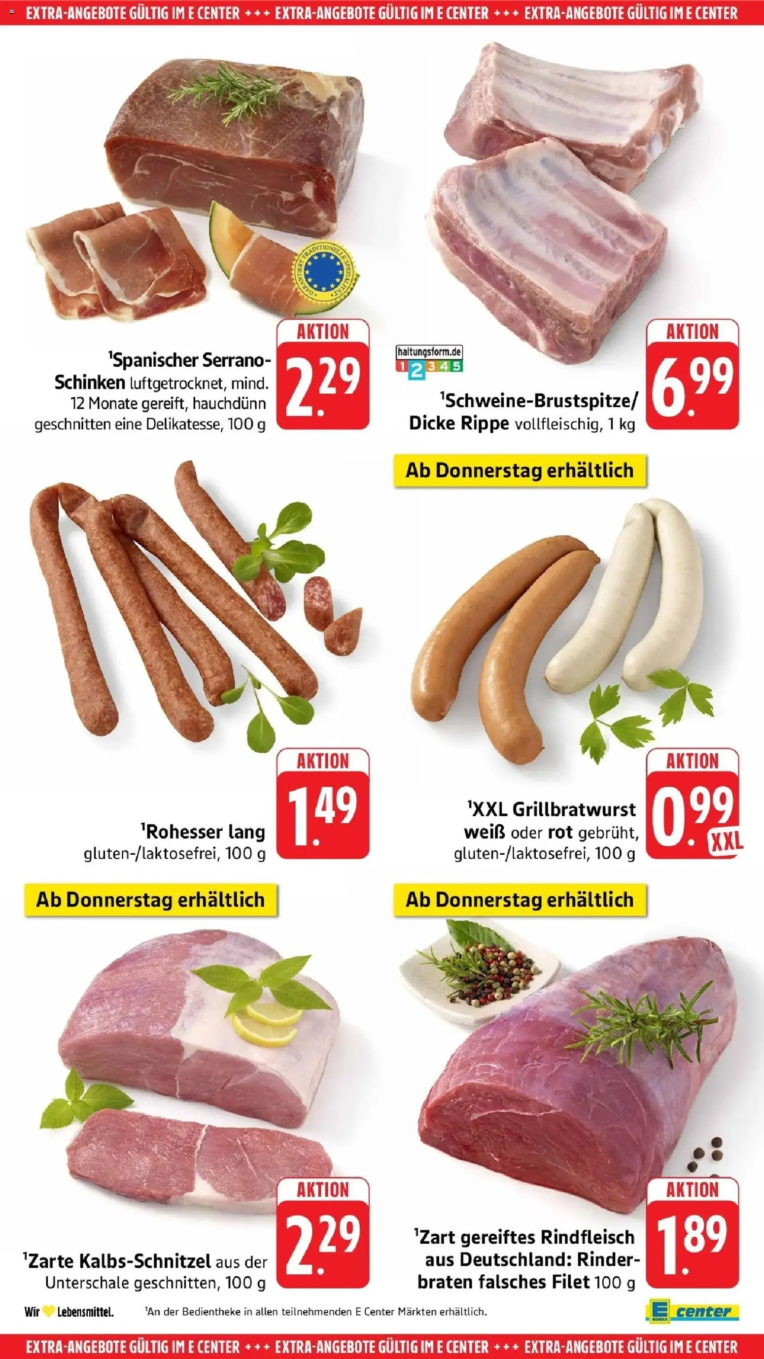 E center Prospekt Kaiserslautern	 – gültig ab 05.04.2026 | Seite: 46 | Produkte: Schinken, Rindfleisch