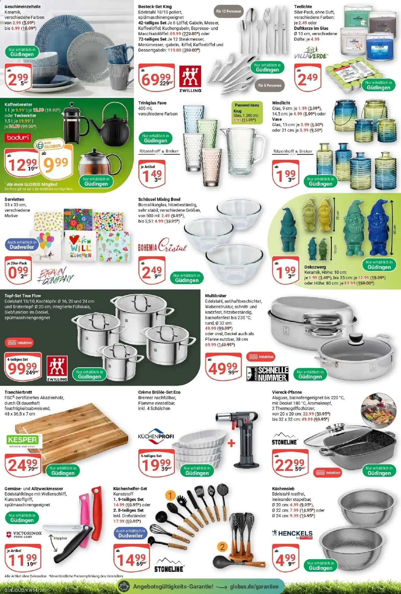 Globus prospekt Saarbrücken-Dudweiler	 – gültig ab 30.03.2026 | Seite: 29 | Produkte: Öl, Vase, Creme, Gemüse