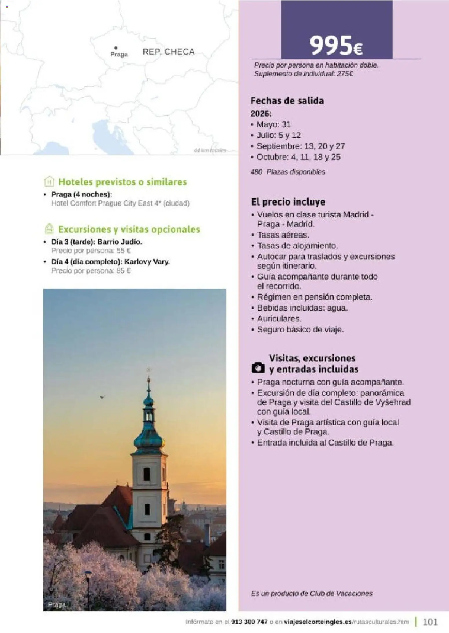 Viajes El Corte Inglés Rutas Culturales de la Comunidad de Madrid │ válido desde el 01.04.2026 | Página: 101