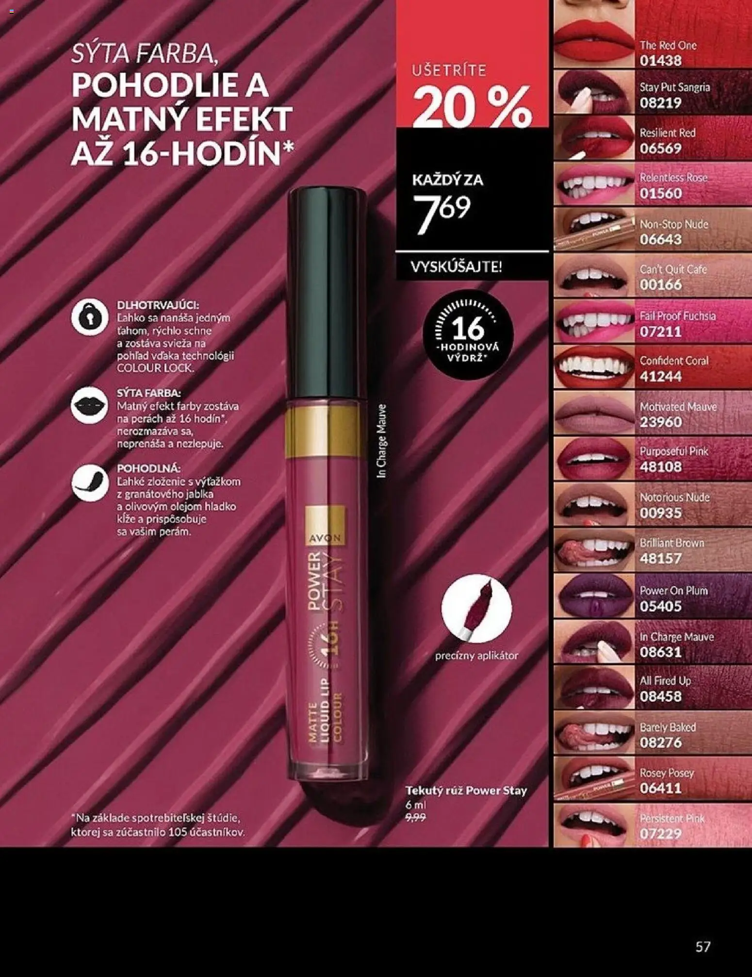 Nové Avon akcie – leták je platný od 01.02.2026 | Strana: 57 | Produkty: Jablká