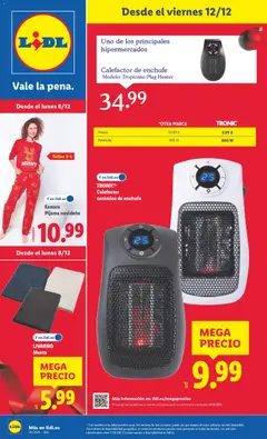 Vista previa Lidl folleto de bazar válido desde el 08.12.2025