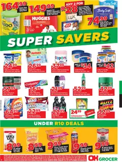 New OK Foods catalogue – valid from 10.09.2025 | Page: 4 | Products: Beans, Antiperspirant, Nappies, Lotion