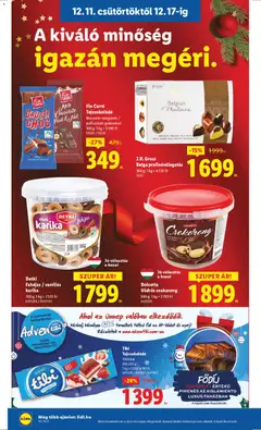 Lidl Akciós újság - amely érvényes a következő dátumtól: 11.12.2025 | Oldal: 8