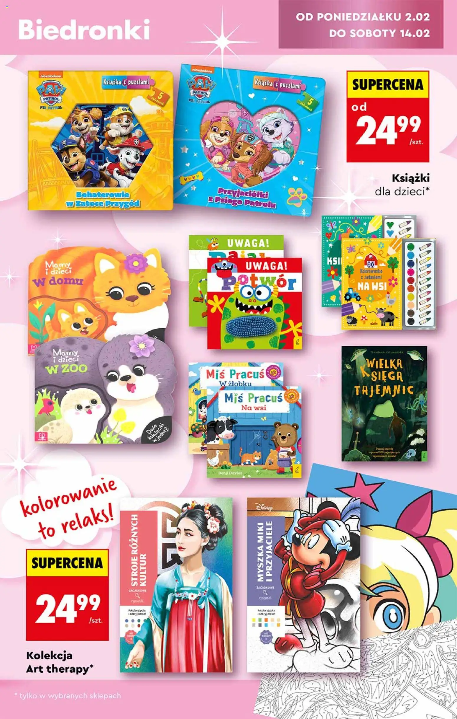 Biedronka gazetka - Hity i inspiracje od 31.01.2026 | Strona: 25 | Produkty: Myszka, Książki