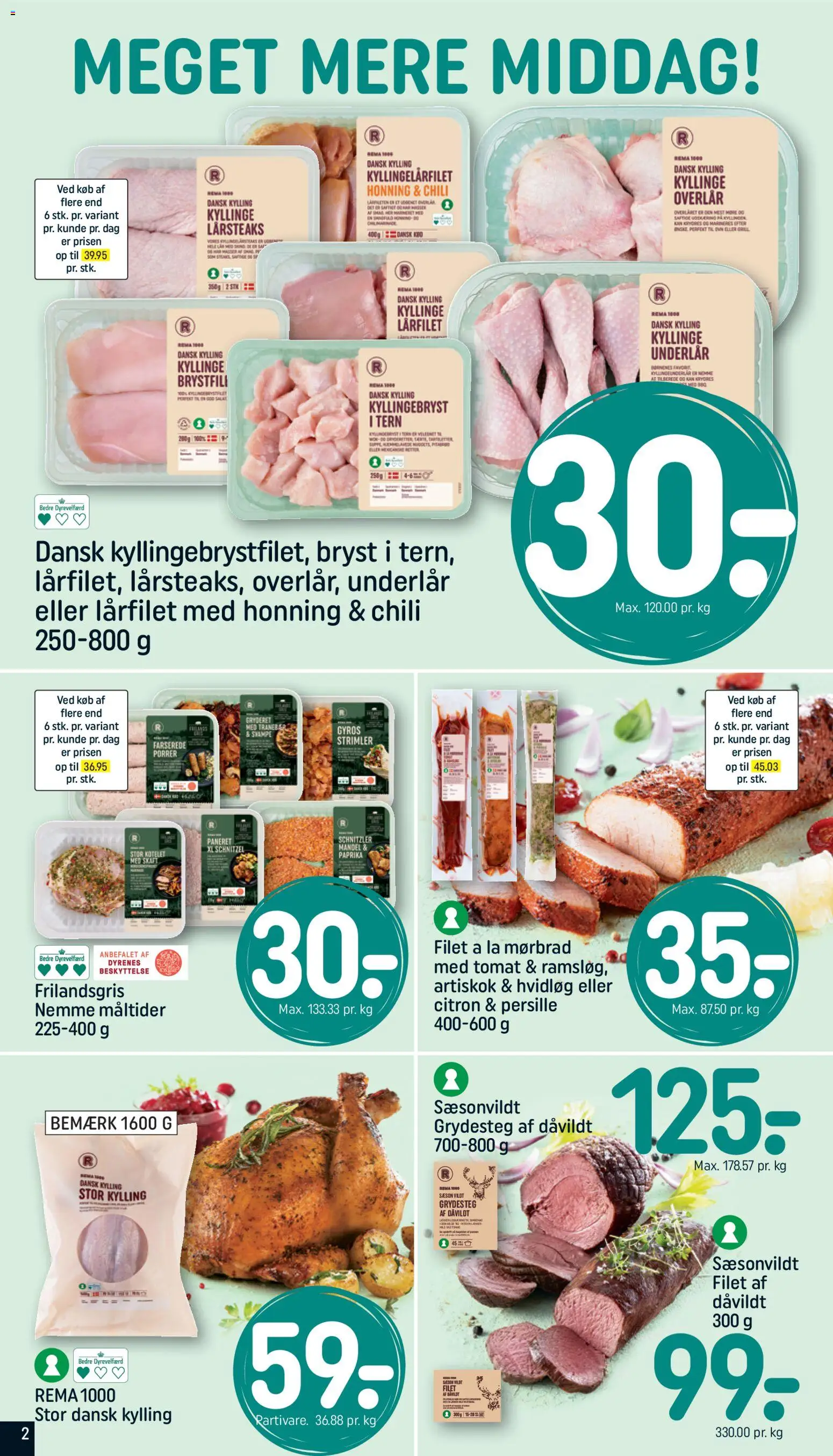 Rema 1000 tilbudsavis – gyldig fra 31.01.2026 | Side: 2 | Produkter: Honning, Suppe, Grill, Persille
