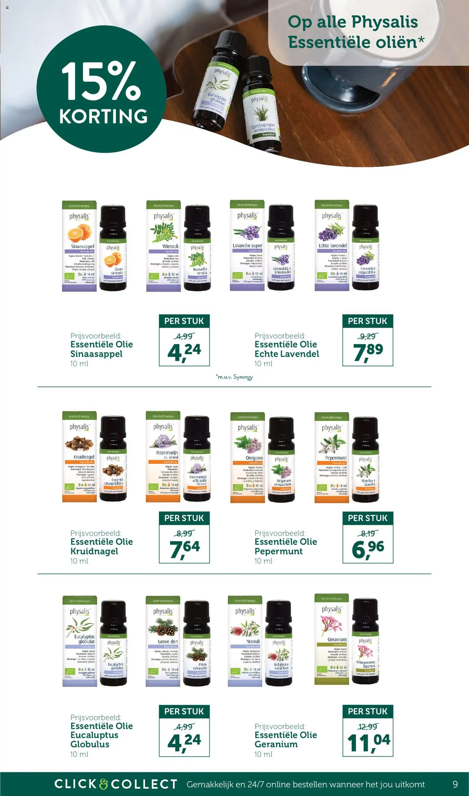 {H1} | Pagina: 9 | Producten: Pepermunt, Kruidnagel, Olie