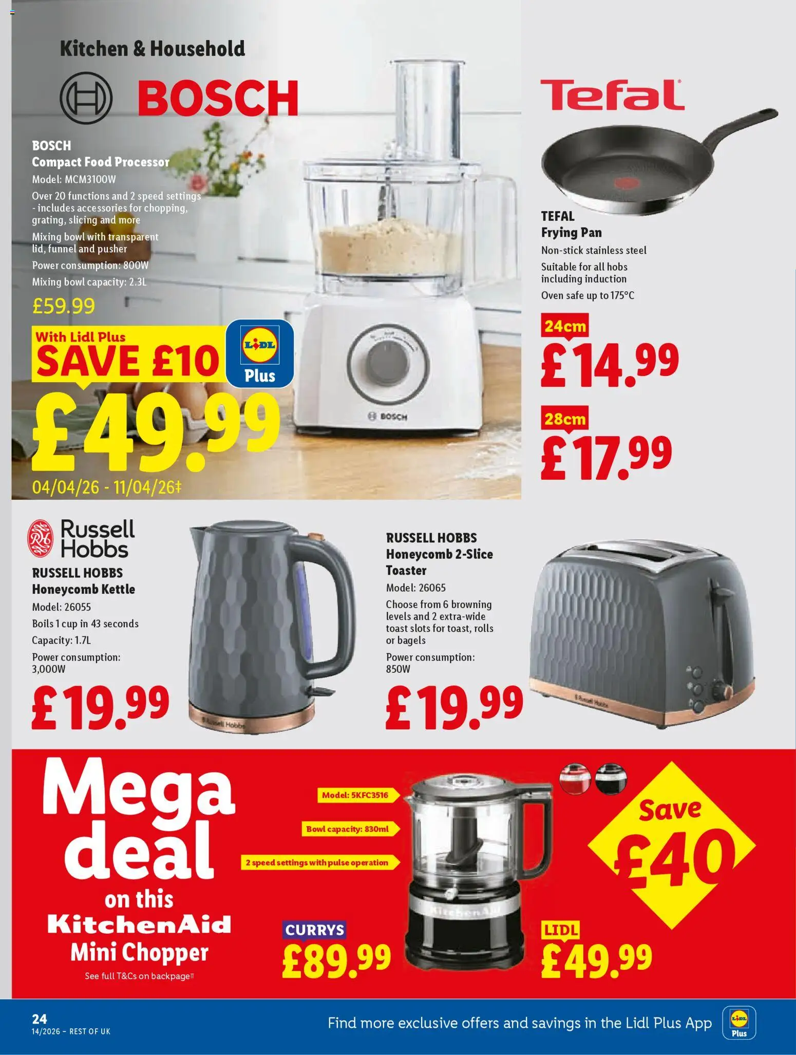 {H1} | Page: 32 | Products: Oven, Kettle, Bowl, Toaster