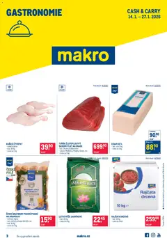 Náhled letáku Makro leták - Gastronomie od 14.01.2026