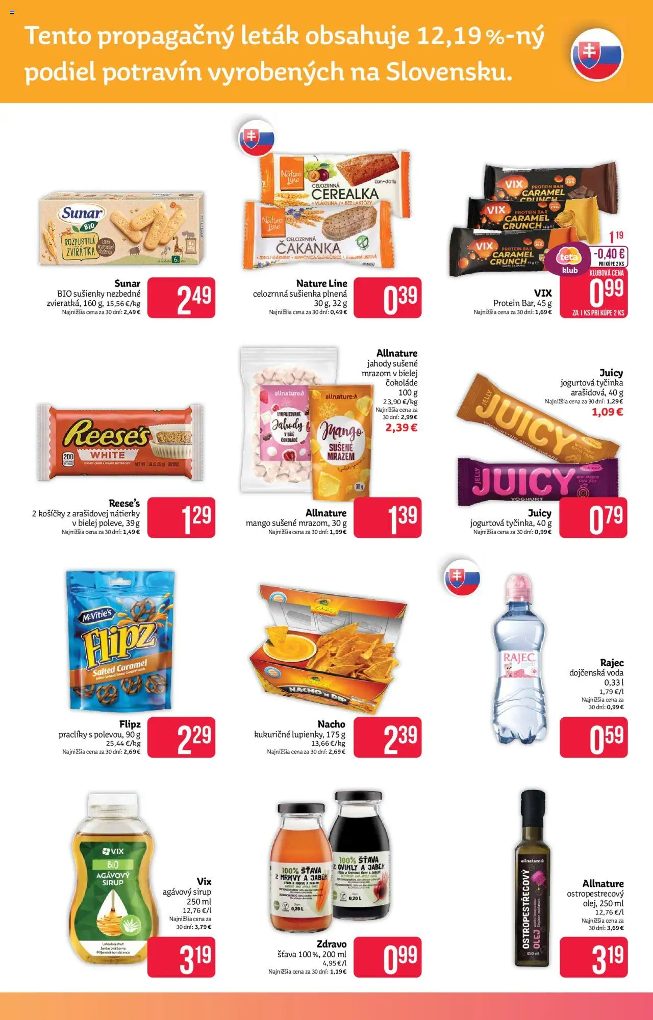Teta drogerie leták │ platný od 07.07.2025 | Strana: 11 | Produkty: Olej, Jahody, Voda, Mango