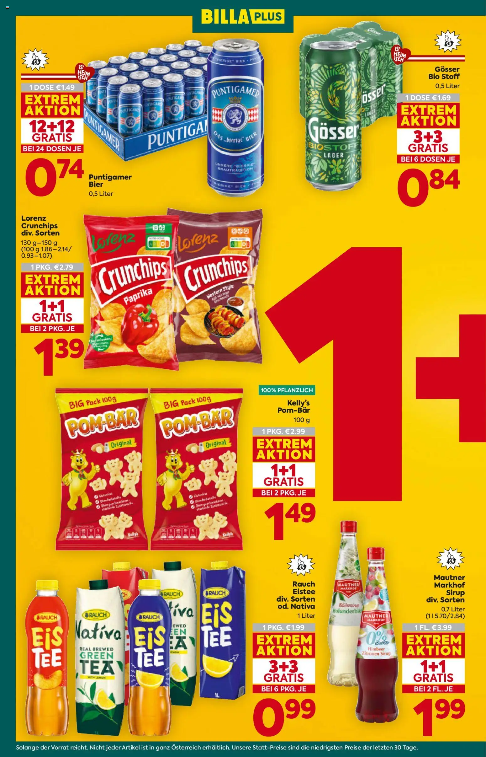 Billa Plus Flugblatt - Kärnten gültig ab 02.01.2026 | Seite: 7 | Produkte: Bier