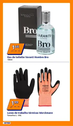 Pré-visualização Action - Action PT week 46 2025 válido de 12.11.2025 | Página: 2 | Produtos: Luvas, Eau de toilette