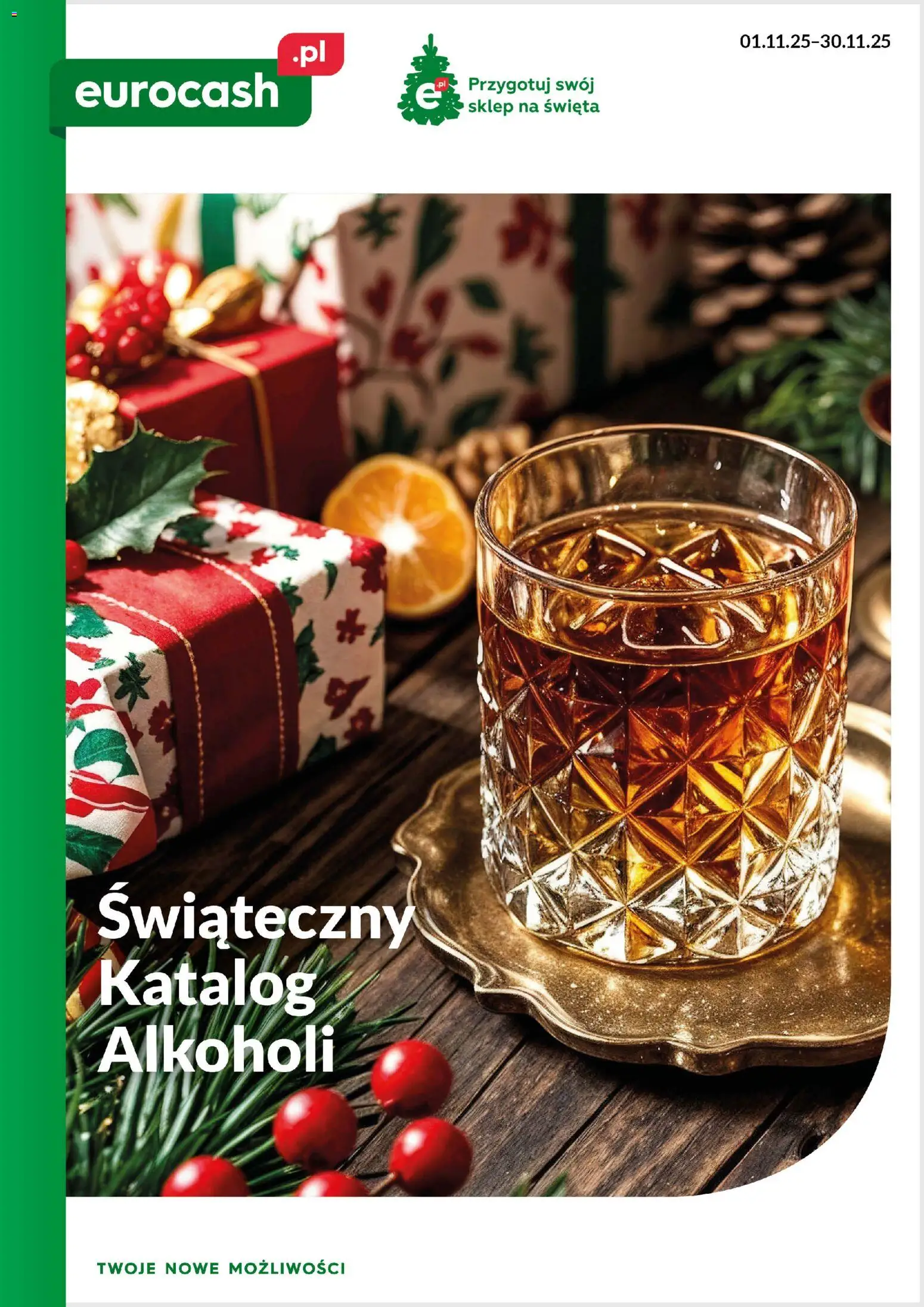 Eurocash Gazetka - Świąteczny Katalog Alkoholi od 01.11.2025 | Strona: 1