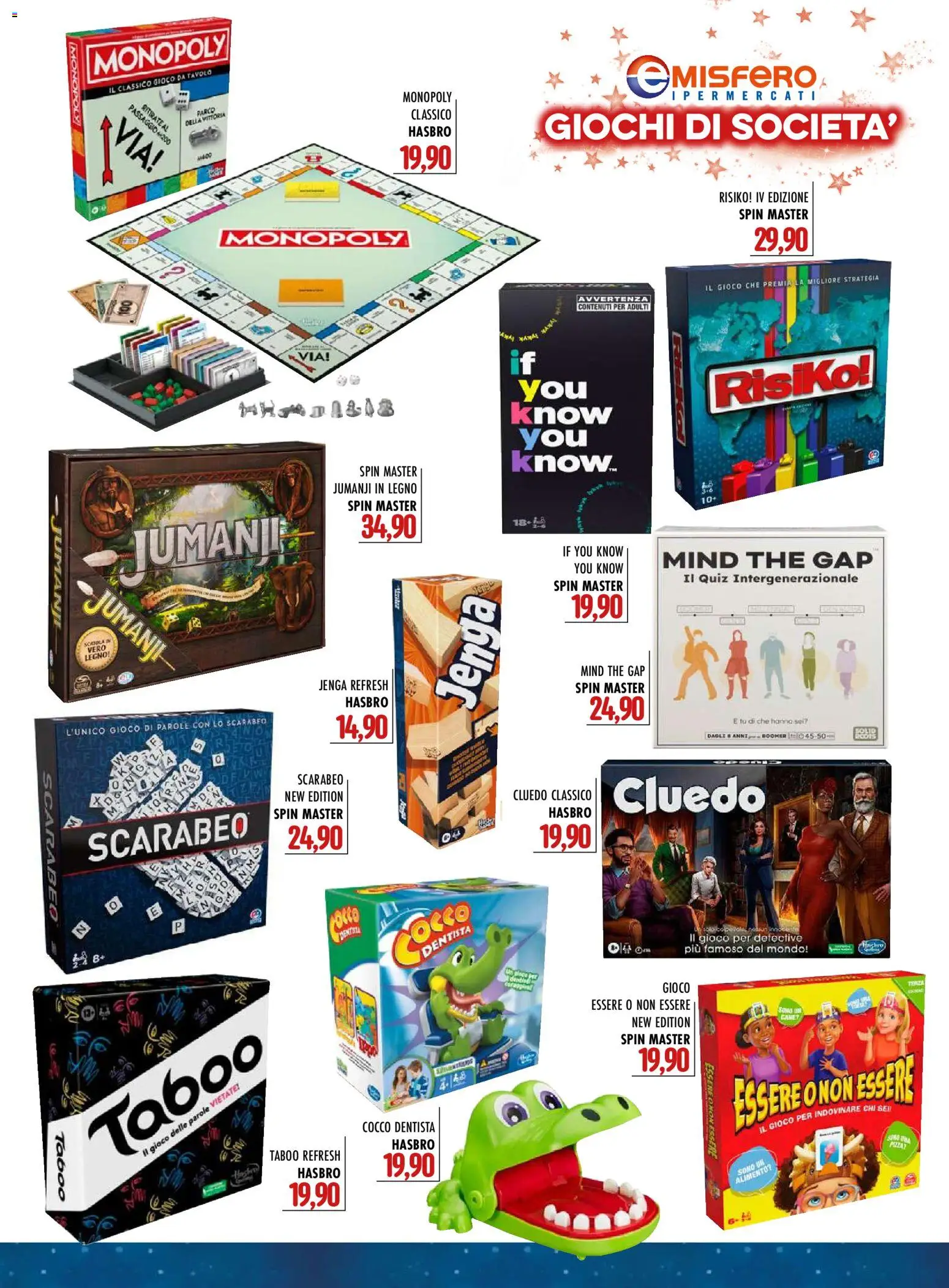 Volantino Emisfero del 13.11.2025 | Pagina: 29 | Prodotti: The, Cocco, Gioco, Tavolo