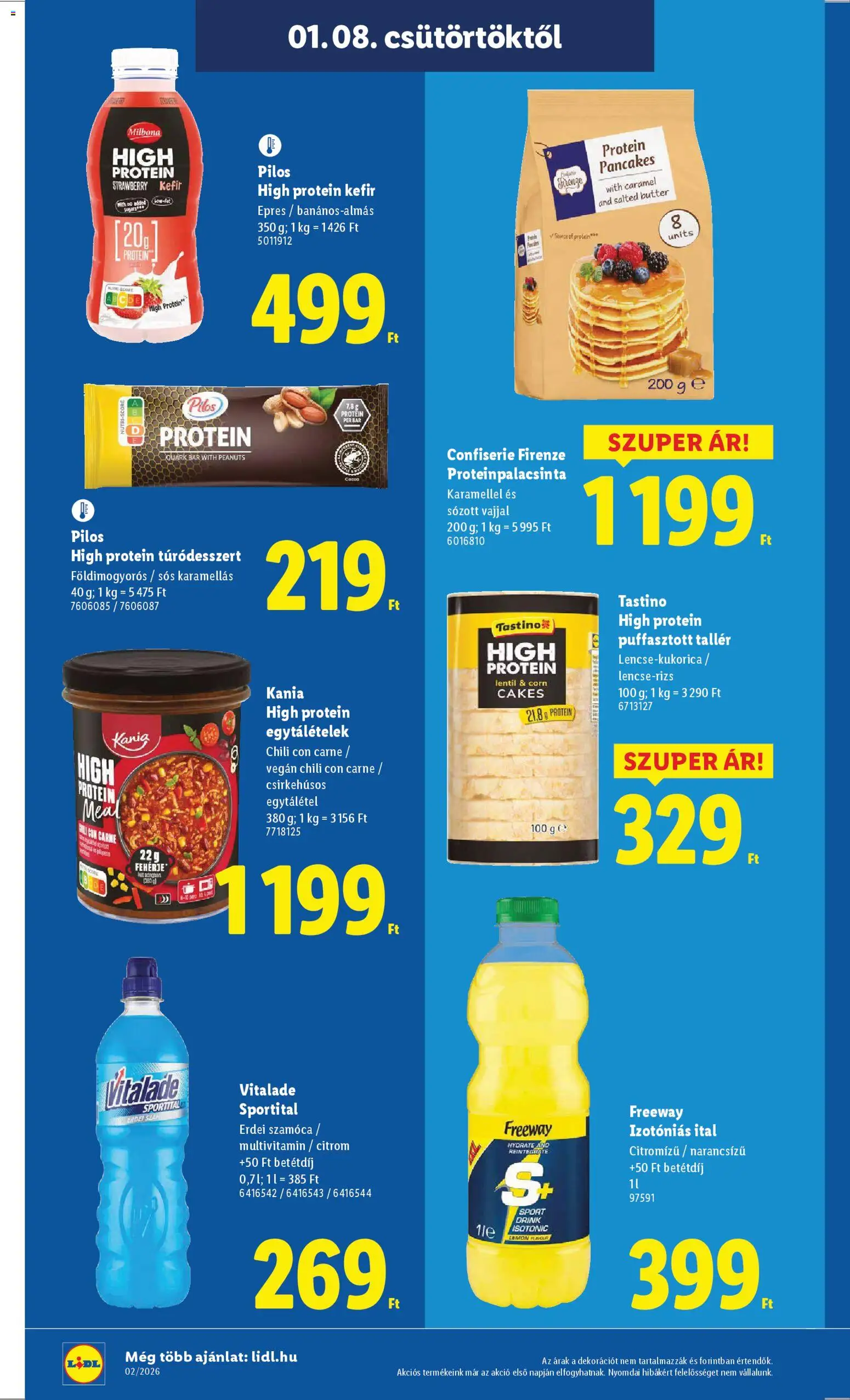 Lidl akciós ujság - amely érvényes a következő dátumtól: 08.01.2026 | Oldal: 22