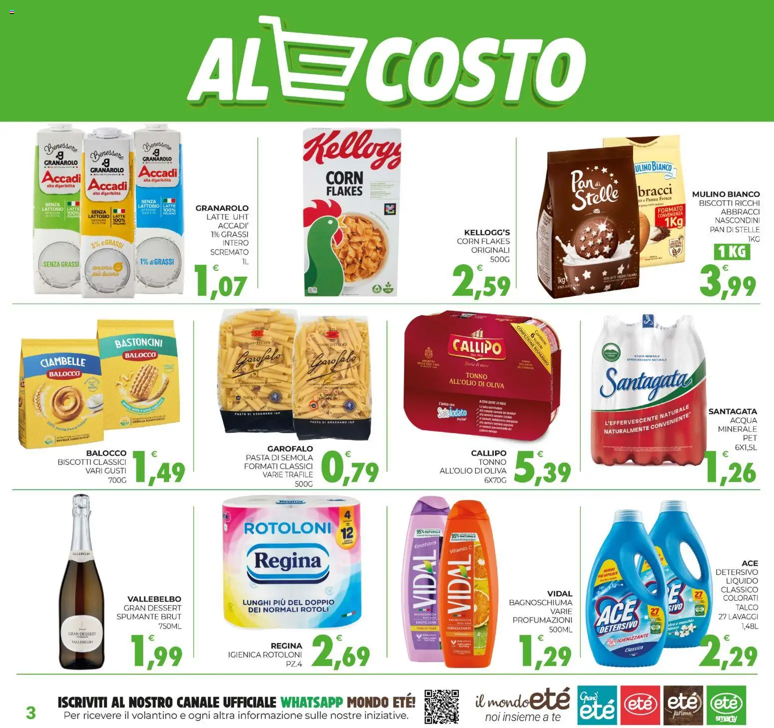 Volantino Eté del 21.11.2025 | Pagina: 3 | Prodotti: Tè, Biscotti, Talco, Acqua