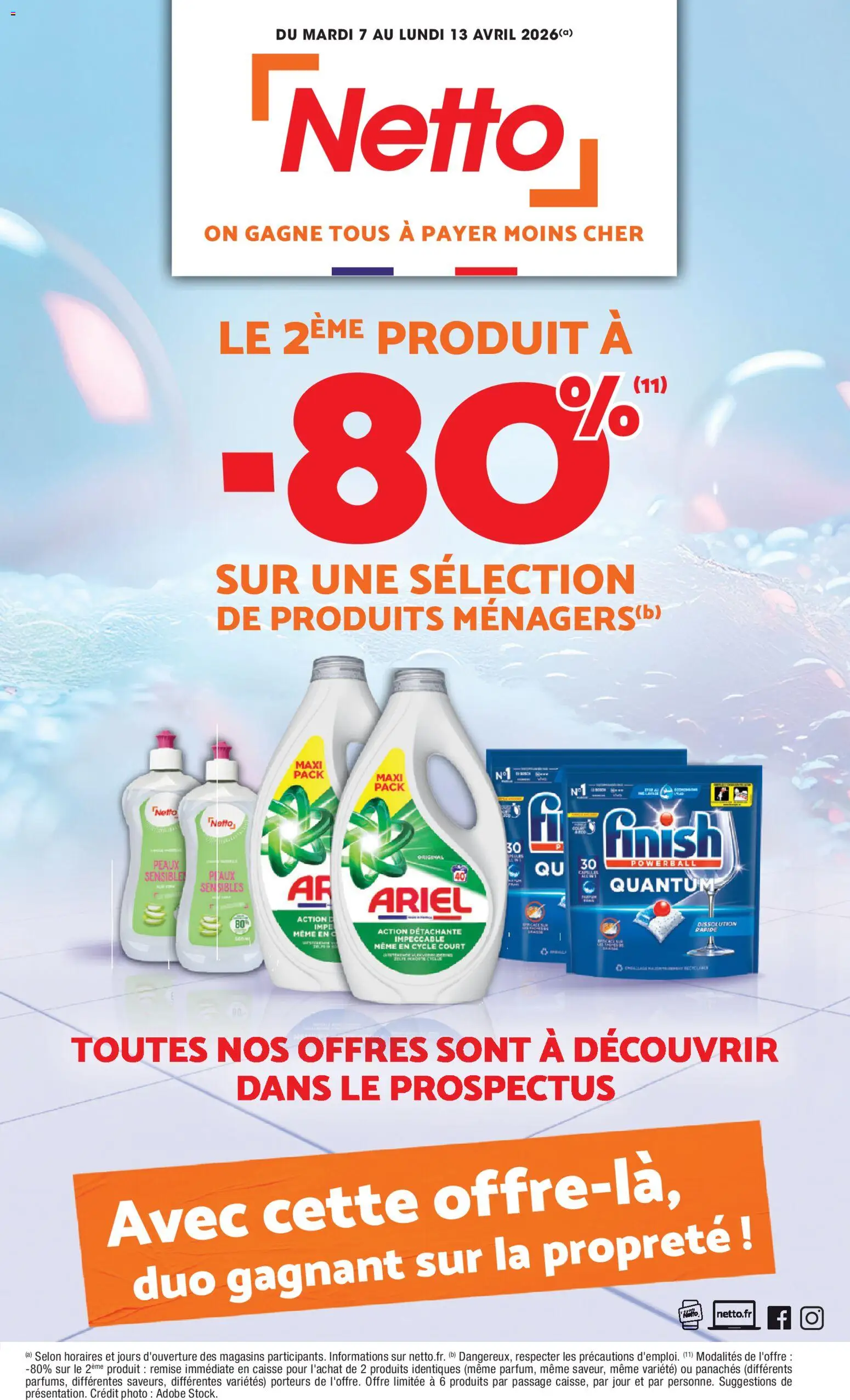 {H1} | Page: 1 | Produits: Ariel