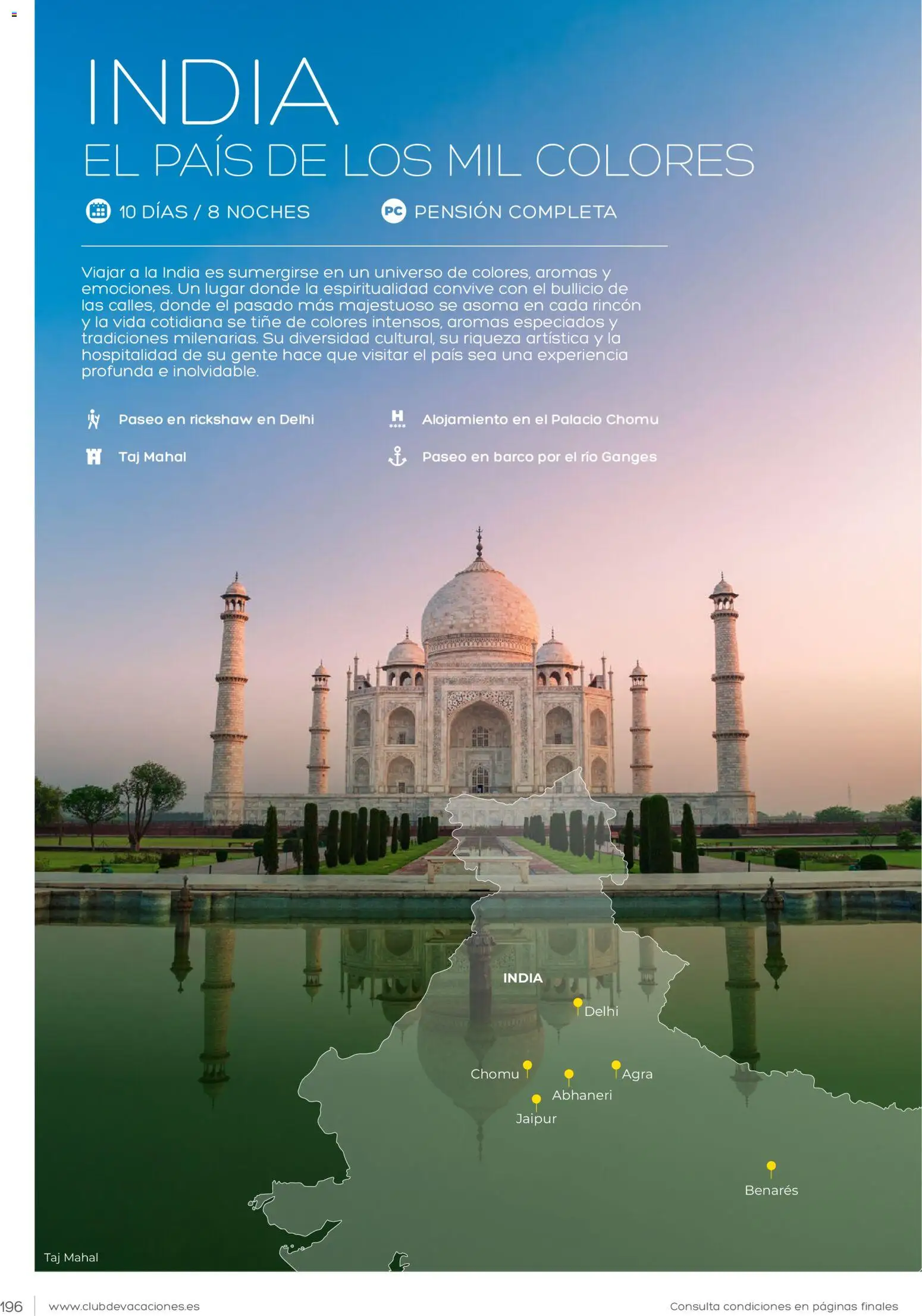 Viajes El Corte Inglés Club de Vacaciones │ válido desde el 01.02.2026 | Página: 196