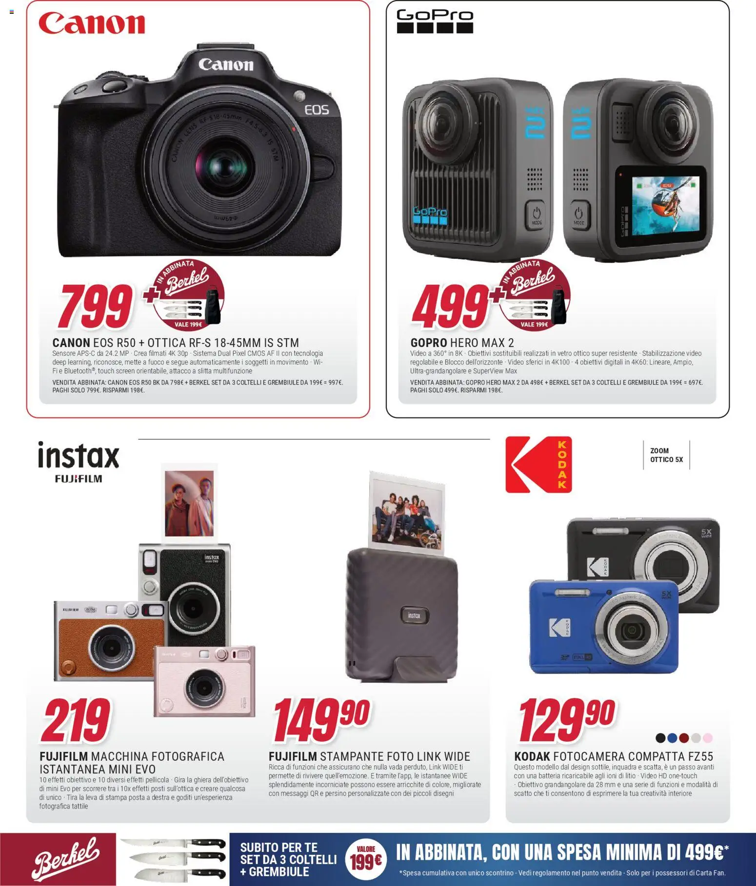 Volantino Trony del 09.04.2026 | Pagina: 8 | Prodotti: Video, Fotocamera, Stampa, Grembiule