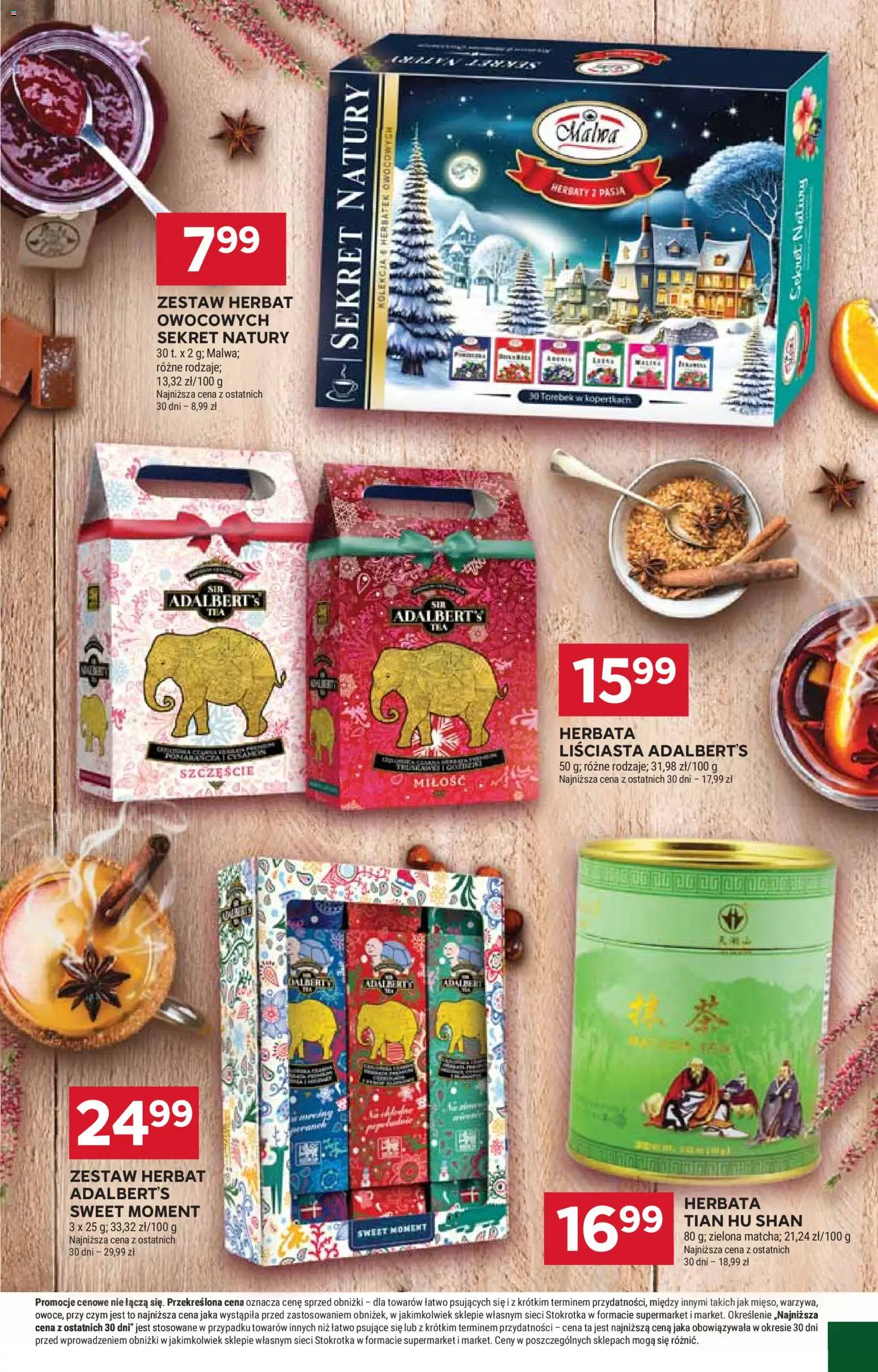 Stokrotka Black Friday od 27.11.2025 | Strona: 31 | Produkty: Herbata liściasta, Stokrotka, Herbata